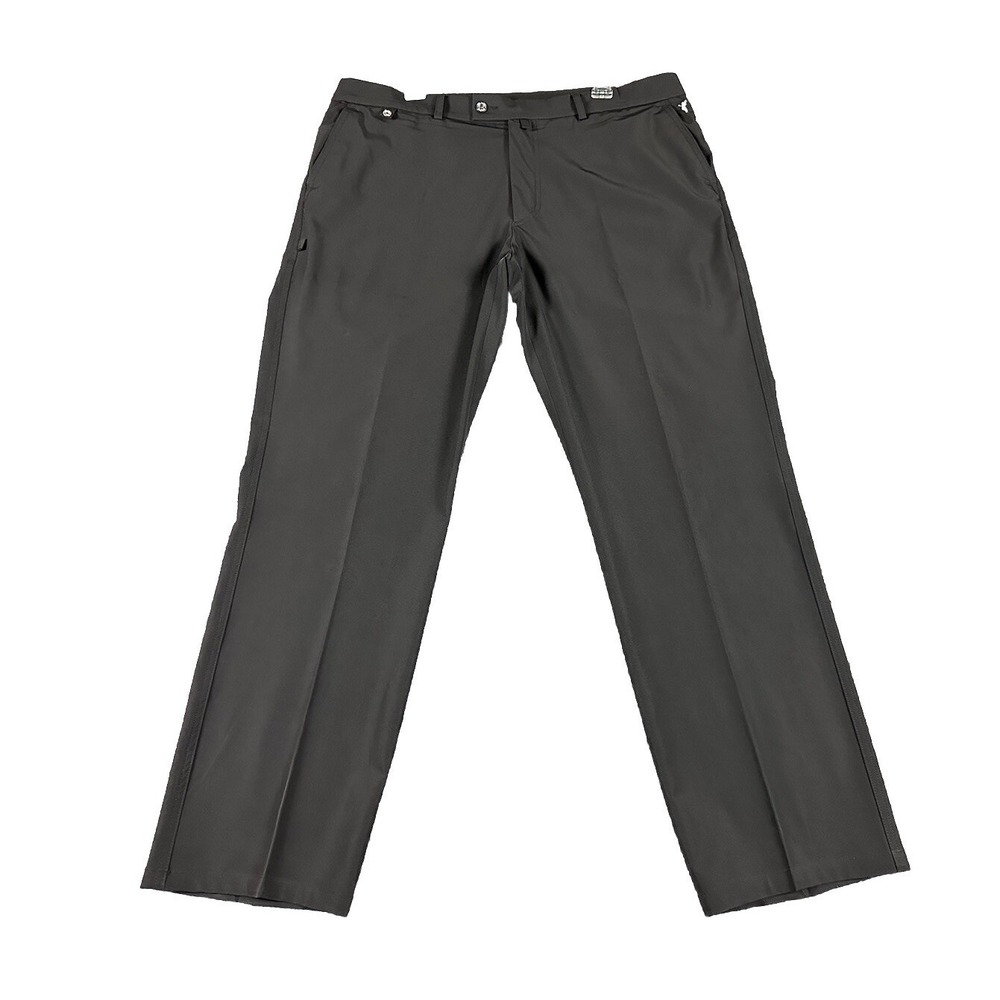 Golfino Performance Golf Trousers Pants 39X32 Black Stretch Straight Mens 38X30*